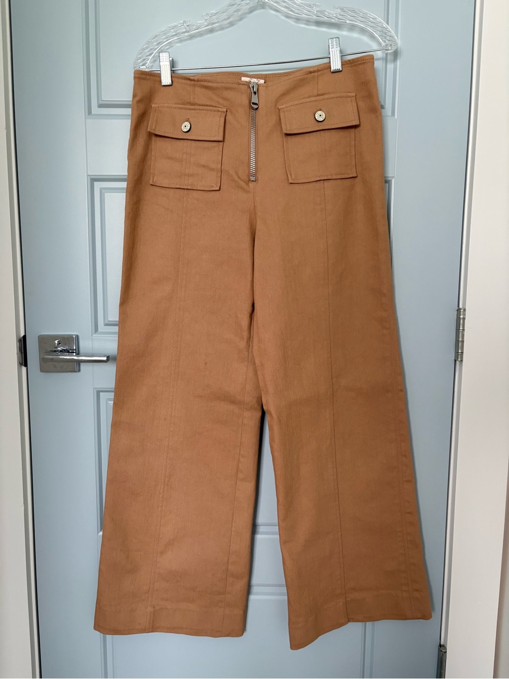 Cinq a Sept Azure Wide-Leg Pants in Sahara